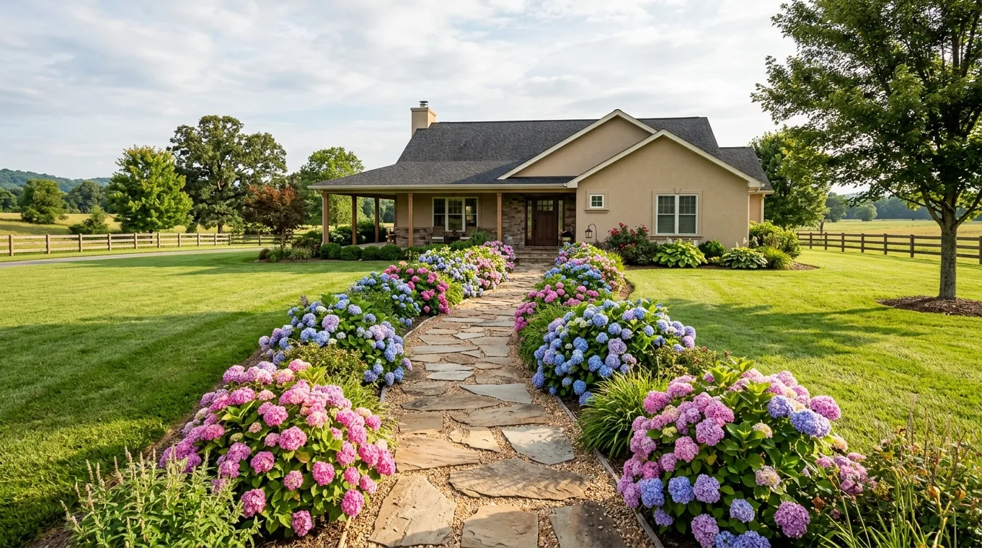 Mass Planting for a Stronger Color Effect